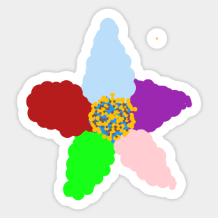 Flower Sticker